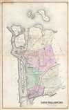 1873 Beers Map of Astoria and Long Island City, Queens, New York City