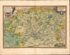 1595 Ortelius Map of Lorraine