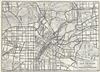 1946 Automobile Club Map of Los Angeles, California