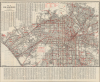1946 Hill City Plan of Los Angeles, California