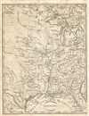 1820 Franz Pluth Map of the Central United States