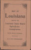 1902 Rand McNally Map of Louisiana issued for Immigration