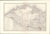 1822 Jacotin Wall Map of Lower Egypt