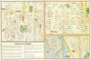 1995 Mapeasy Pictorial Map of Lower Manhattan, New York City