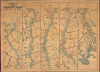 Lloyd’s Map of the Lower Mississippi River From St. Louis to the Gulf of Mexico. Compiled from Government Surveys in the Topographical Bureau... - Main View Thumbnail