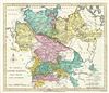 1793 Wilkinson Map of Lower Saxony, Germany