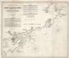 1880 Eldridge Nautical Chart of Cape Ann and Marblehead, Massachusetts