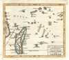 1749 Vaugondy Map of Madagascar