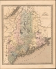 1849 Greenleaf Map of Maine