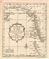 1780 Bellin Map of the Coast of India, Persia and Arabia