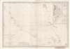 1843 Depot de la Marine Map of the Malacca Strait and Penang, Malaya