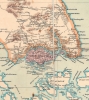 A Map of the Malay Peninsula Compiled by and Published for The Straits Branch of the Royal Asiatic Society Singapore. - Alternate View 7 Thumbnail