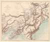 1870 Murray Map of Manchuria, China