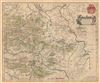 1655 Blaeu Map of Mansfeld, Germany