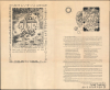 1926 Vachel Lindsay Signed 'Map of the Universe,' Poetry