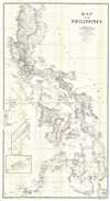 1905 Graham Map of  the Philippine Islands