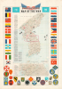 1953 Pacific Stars and Stripes Map of the Korean War