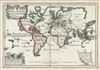 1702 De Fer Map of the World