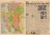 1945 Van Swearingen Map of Central Luzon, Philippines, and MacArthur's March on Manila