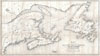1853 Andrews Map of the Maritime Provinces