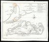 1785 Tardieu / Crevecoeur Map of Martha's Vineyard, Massachusetts