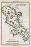 1780 Raynal and Bonne Map of Martinique, West Indies