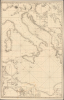 1850 Norie Nautical Chart of the Central Mediterranean, Tyrrhenian, Adriatic, and Ionian Seas
