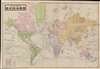 1892 Aoki Tsunesaburō World Map