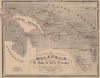 1858 Marmocchi Map of Melanesia, Southwestern Pacific