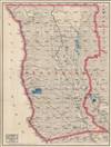 1914 C.F. Weber / Punnett Map of Mendocino County, California