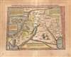 1578 Munster Map of the Fertile Crescent: Cyprus, the Holy Land, Syria, Iraq