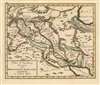 1780 Schley Map of Iran and Iraq During the Biblical Era