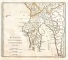 1786 Bocage Map of Messenia in Ancient Greece