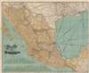 Mexico. Map of the Mexican Central Railway and Connections. - Main View Thumbnail