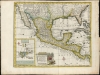 1747 Bowen Map of Mexico, California, Florida and the West Indies