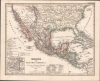 1836 Perthes Map of Mexico with Republic of Texas