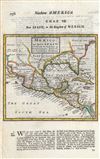 1701 Moll Map of Florida, Mexico and the Gulf Coast