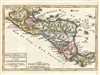 1749 Vaugondy Map of Central America