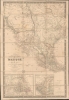 1845 Brue Map of Mexico and the Republic of Texas