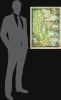1955 Johnson Pictorial Map of Michigan State University