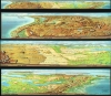 1969 Nystrom Panoramic Map View of the United States - 18 Ft long!