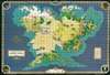 1982 Fenton Map of J. R. R. Tolkien's Middle Earth (Endor Continent)