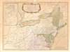 1755 / 1794 Lewis Evans Map of the Ohio River Valley / Mid-Atlantic States