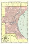 1892 Rand McNally Map or Plan of Milwaukee, Wisconsin