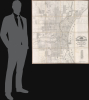 1875 Schmidt / Kuhlmann Wall Map of Milwaukee, Wisconsin