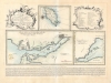 1757 Strachowsky Map of Menorca, Balearic Islands, Spain