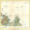 1853 U.S.C.S. Map of Minots Ledge, near Boston Harbor ( Cohasset )