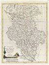 1781 Zatta Map of Minsk, Mscislaw, Polok and Witebsk, Poland
