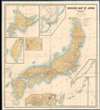 1904 Landis Missionary Wall Map of Japan and Taiwan