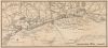 1936 Gulfport Printing Map of the Mississippi Gulf Coast